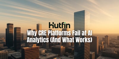 A high-resolution aerial city skyline at golden hour, featuring modern commercial skyscrapers under soft, natural light streaks in the sky.